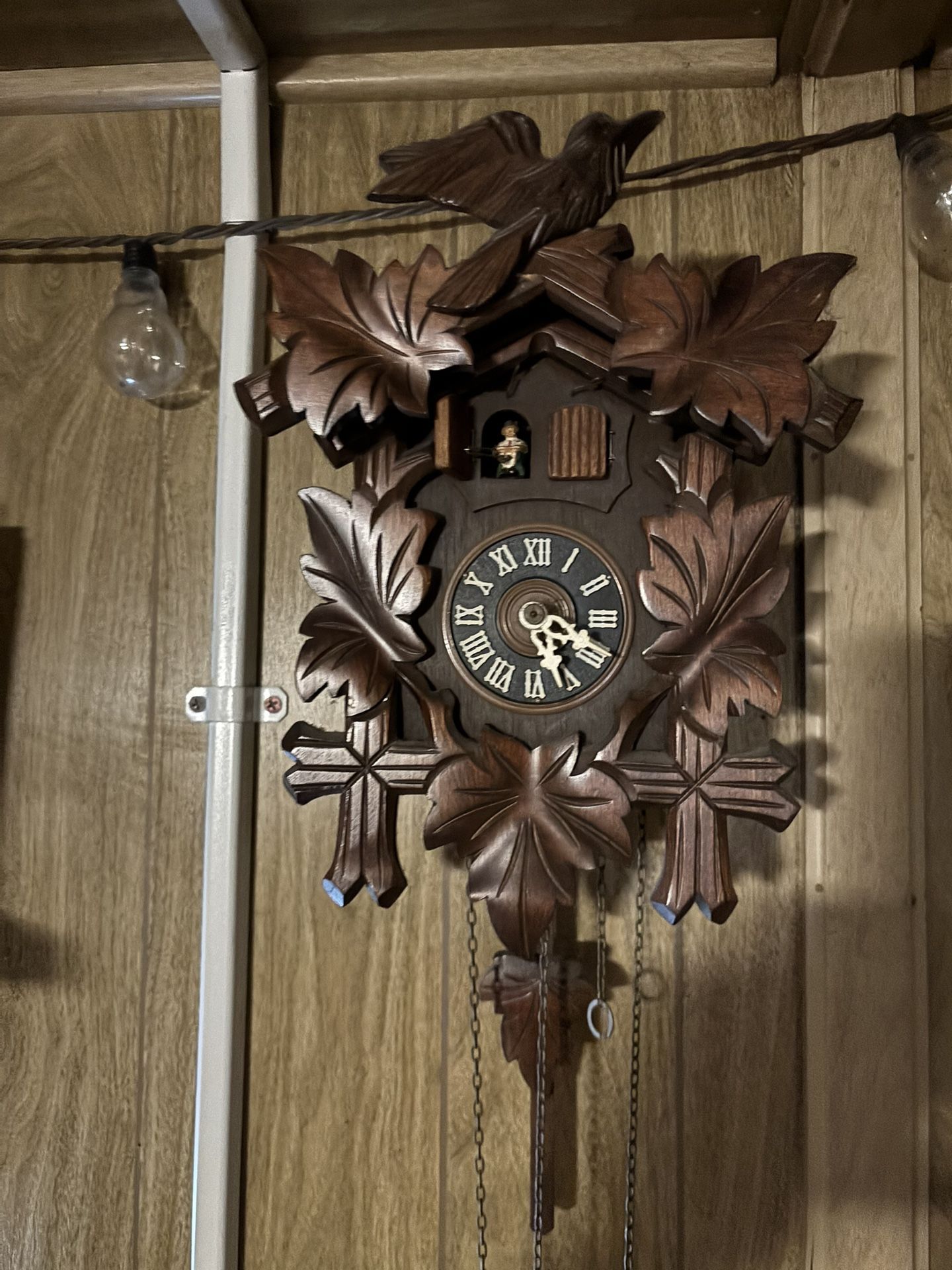 Vintage Black Forest Cuckoo Clock