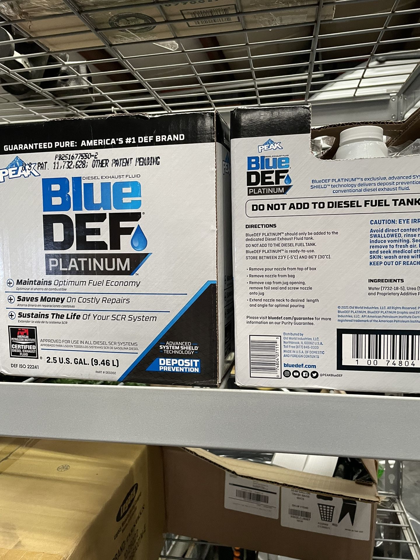 3 Boxes Of Blue Def