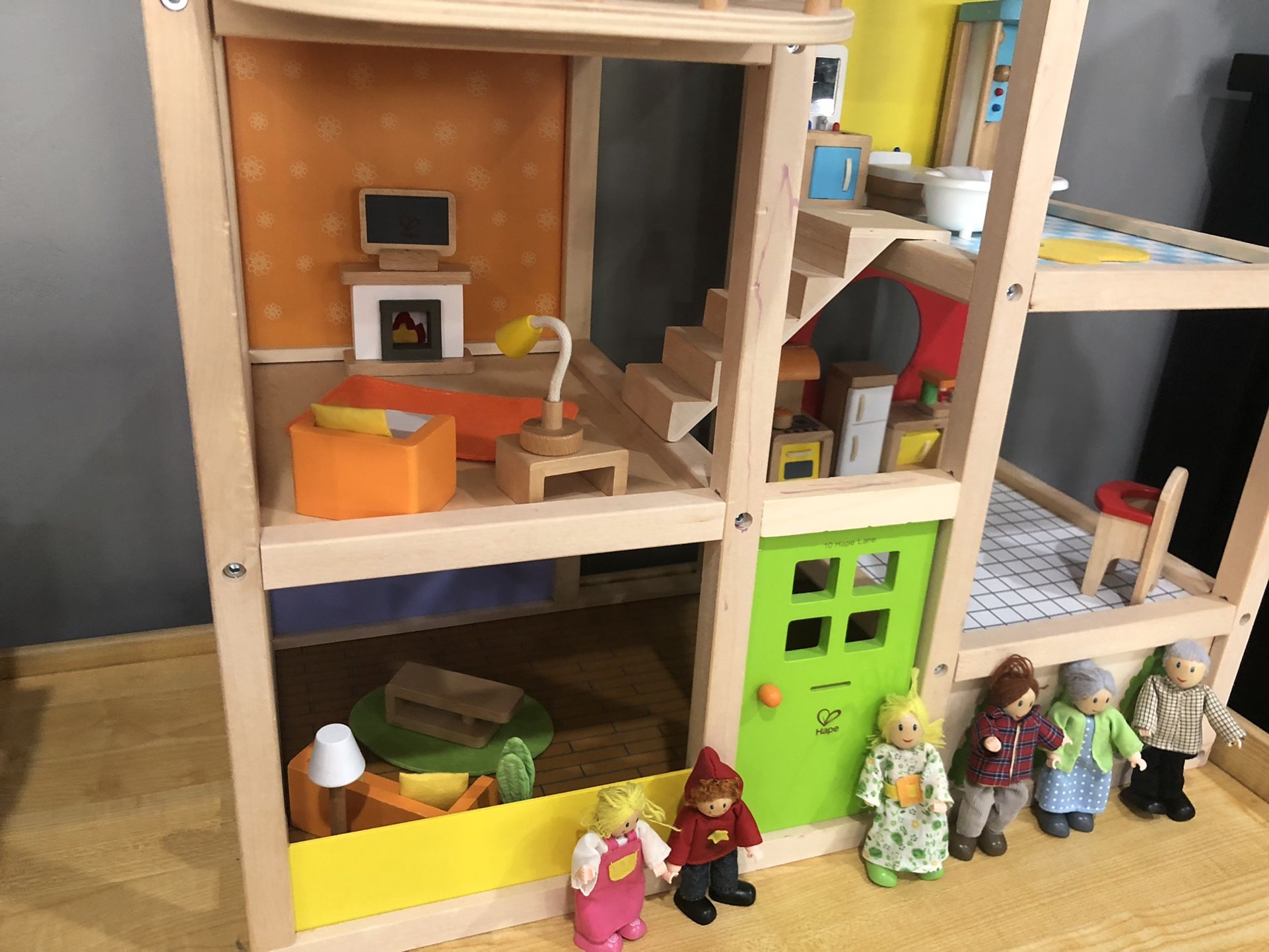 Wooden Dollhouse & Accessories for Sale in Nashua, NH - OfferUp