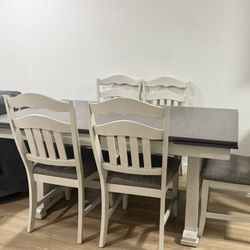 Dining table Set with 6 chairs