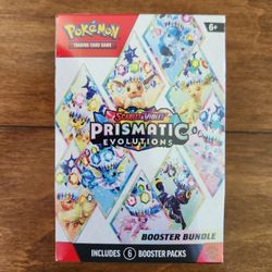 Pokemon Prismatic Evolutions Booster Bundle