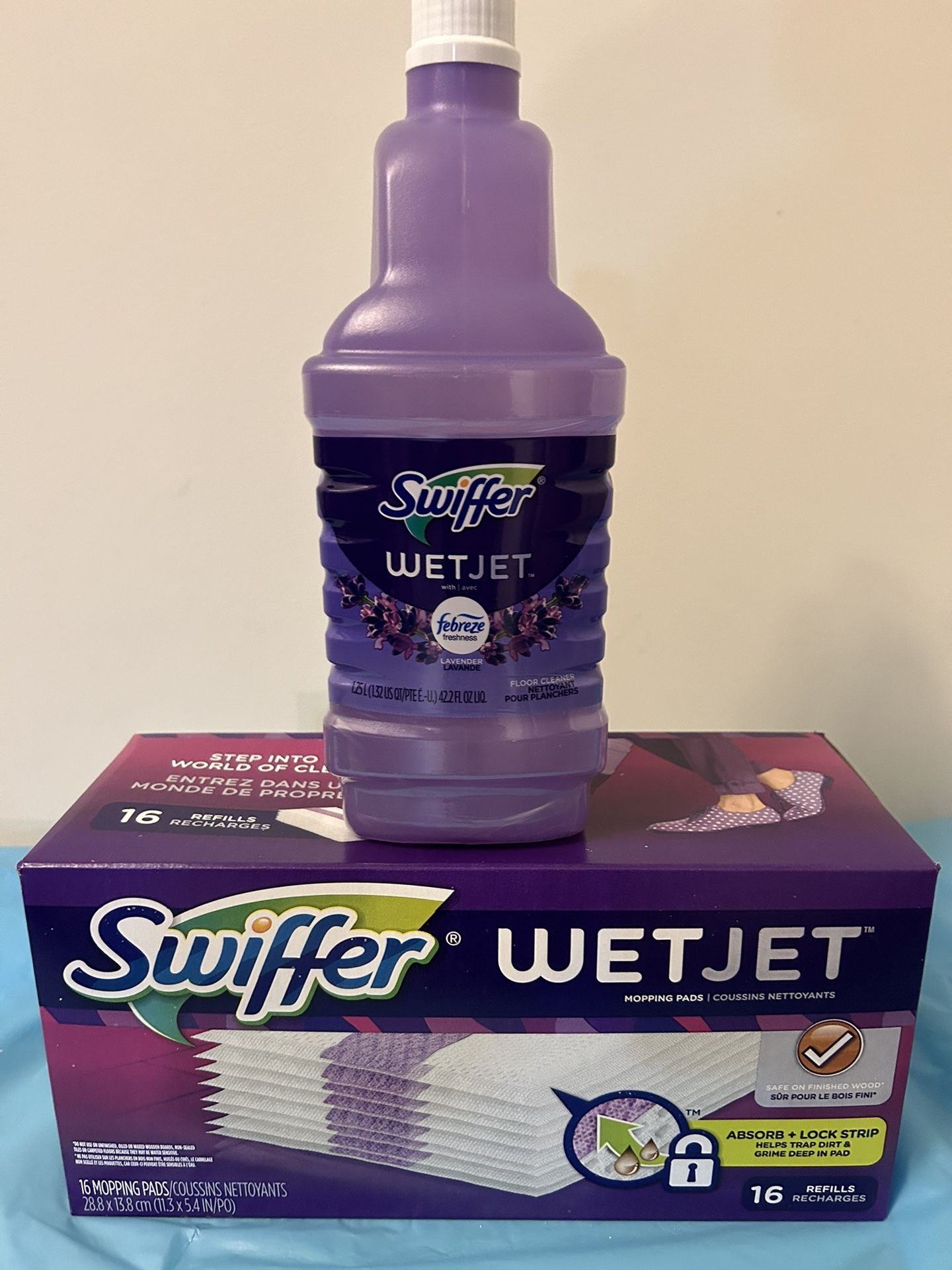 Swiffer Set (refill And Wipe Pads)