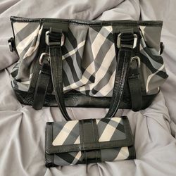 Burberry Limited Edition Bag And Wallet
