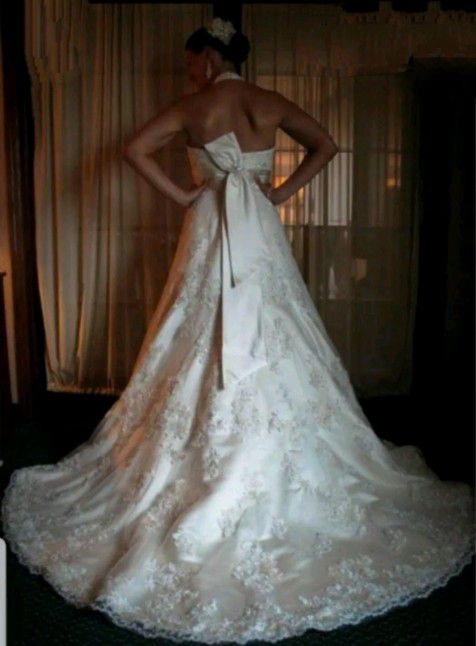 Oleg Cassini Wedding Dress 16W