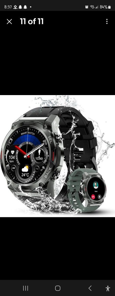 OUKITEL BT50 Watches Waterproof Fitness Tracker Watch for iOS