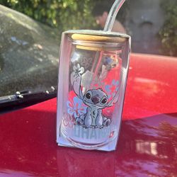 Stitch Glass Cup