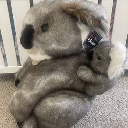 Koala mom & baby stuffed animal