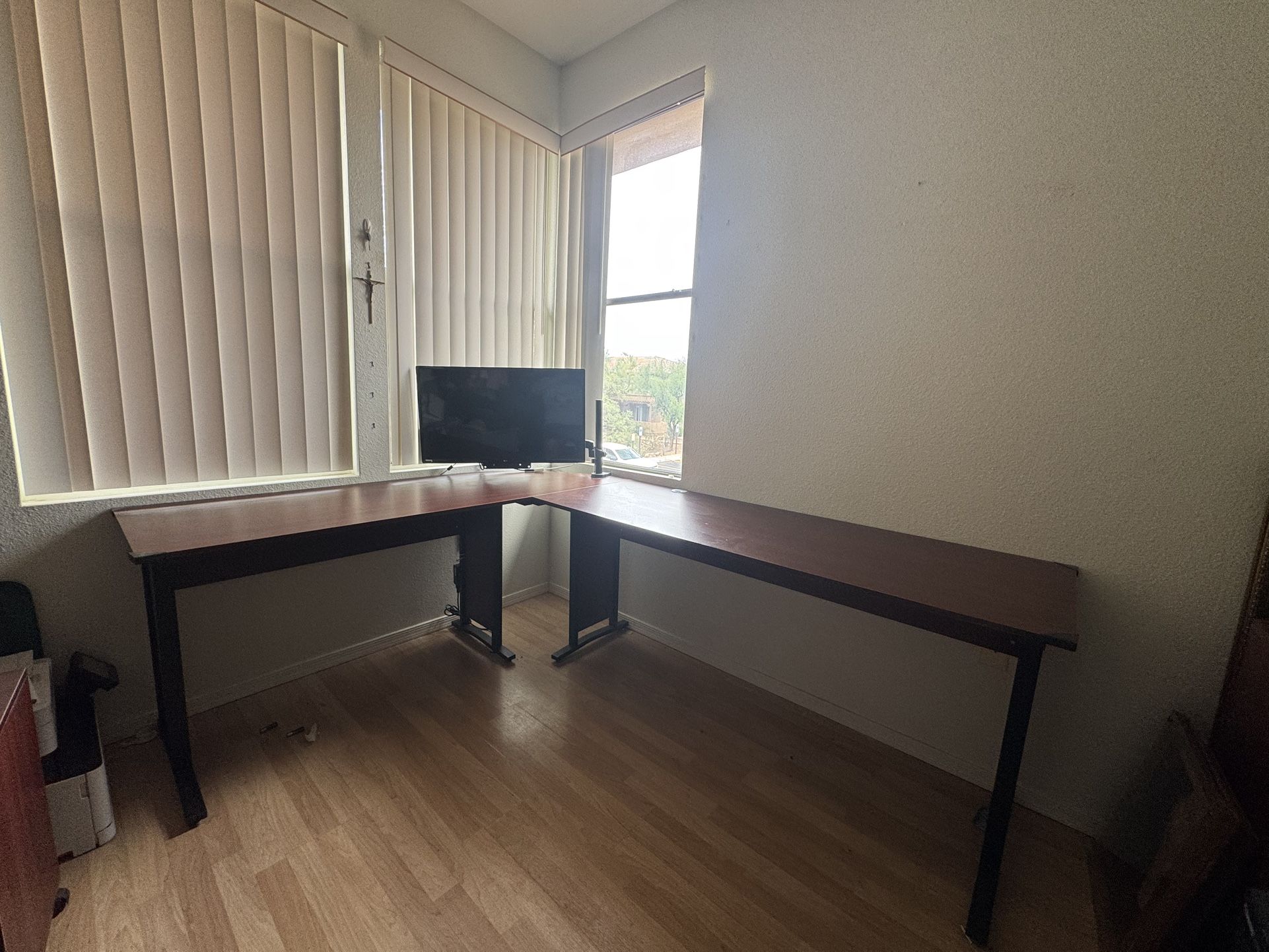 Corner Office Desk
