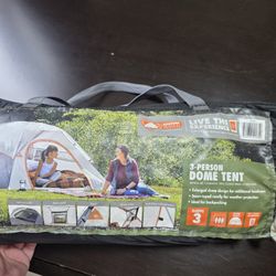 ​Ozark Trail 3-Person Dome Tent - Like New Condition