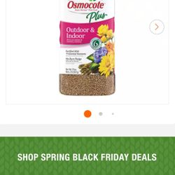 Brand New! $8 Each Osmocote Smart-Release Plant Food Plus Outdoor and Indoor 2 lbs. for Most Plant Types, In-Ground and Container, Dry Fertilizer