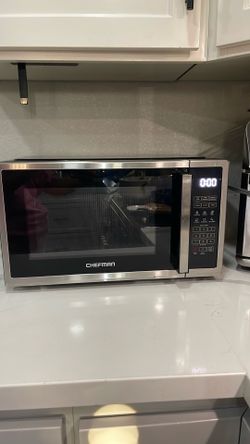 Chefman Stainless Steel Countertop Microwave