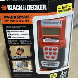 Black & Decker Marksman Distance Measurer NEW IN BOX