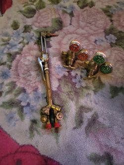 Victor Acetylene Cut Attachment With Regulators 