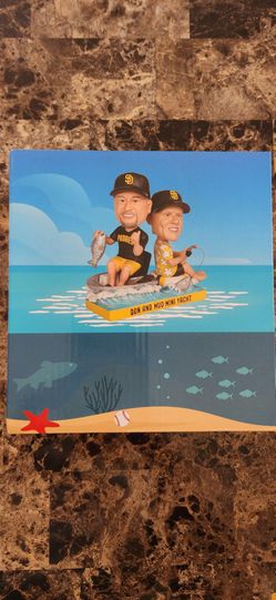 San Diego Padres Don & Mud Mini Yacht Bobblehead