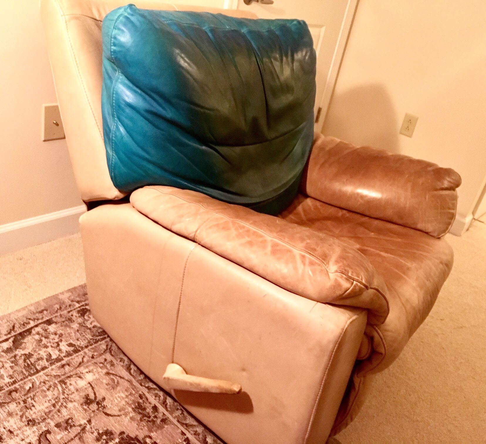 Leather Recliner - Free