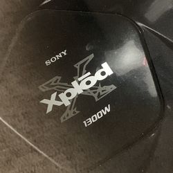 Sony 12” Explode 1300 Watts Each Duel Subs