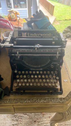 Antique Underwood Typewriter