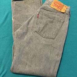 501 Gray Jeans