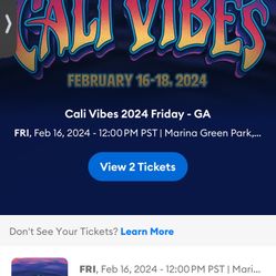 Cali Vibes Tickets 