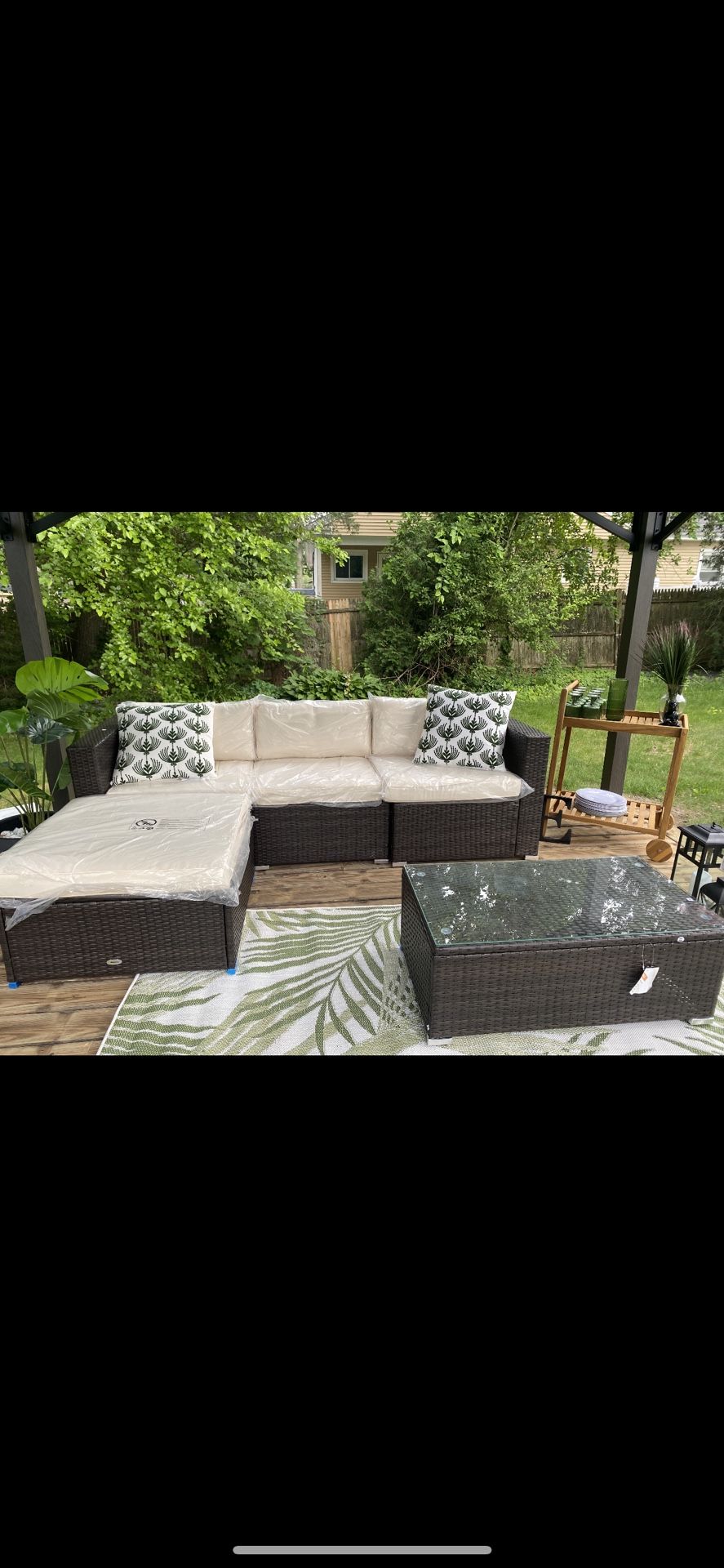 Outdoor Sectional/ Table 