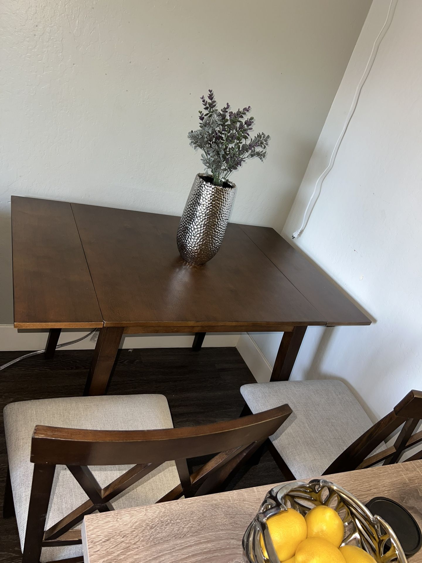 Dining Table Extendable Set 3 $200