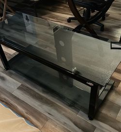 Glass table /tv stand