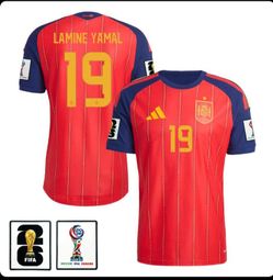 Spain jersey Lamine Yamal World Cup #19 size L