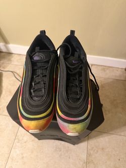 Airmax 97 Tye Dye Black size 10.5