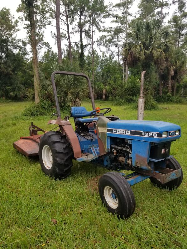 Ford 1320 Tractor and brush hog for Sale in Lake Worth, FL - OfferUp
