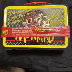 Sealed Mankind Lunch Box Signed