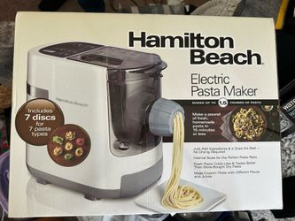 hamilton beach electric pasta maker