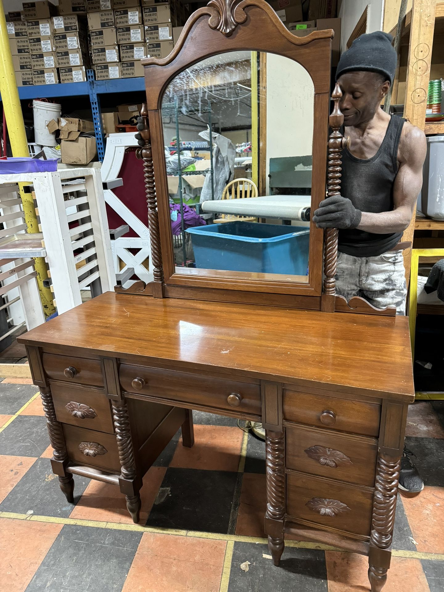 Antique Vanity