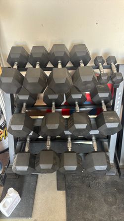Dumbells/stand