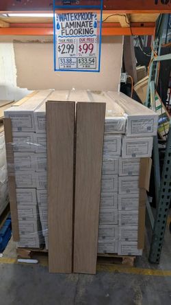 Waterproof Laminate Flooring - $0.99 per Sq. Ft.