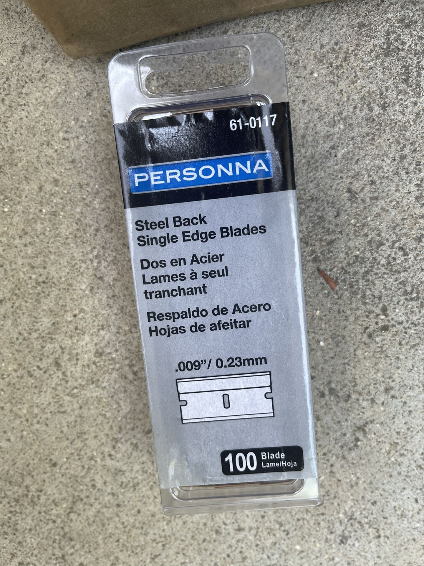 Single Edge Blades Box Cutting
