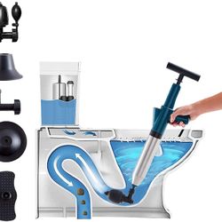 Brand New Toilet Plunger Drain Clog Remover