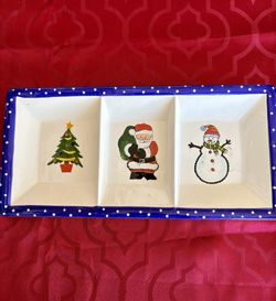 Holiday Condiments Dish