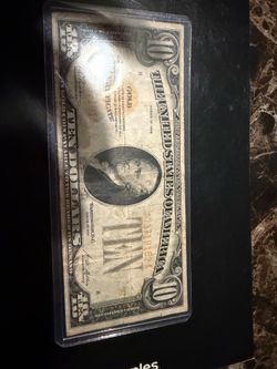 1928 $10 GOLD CERTIFICATE