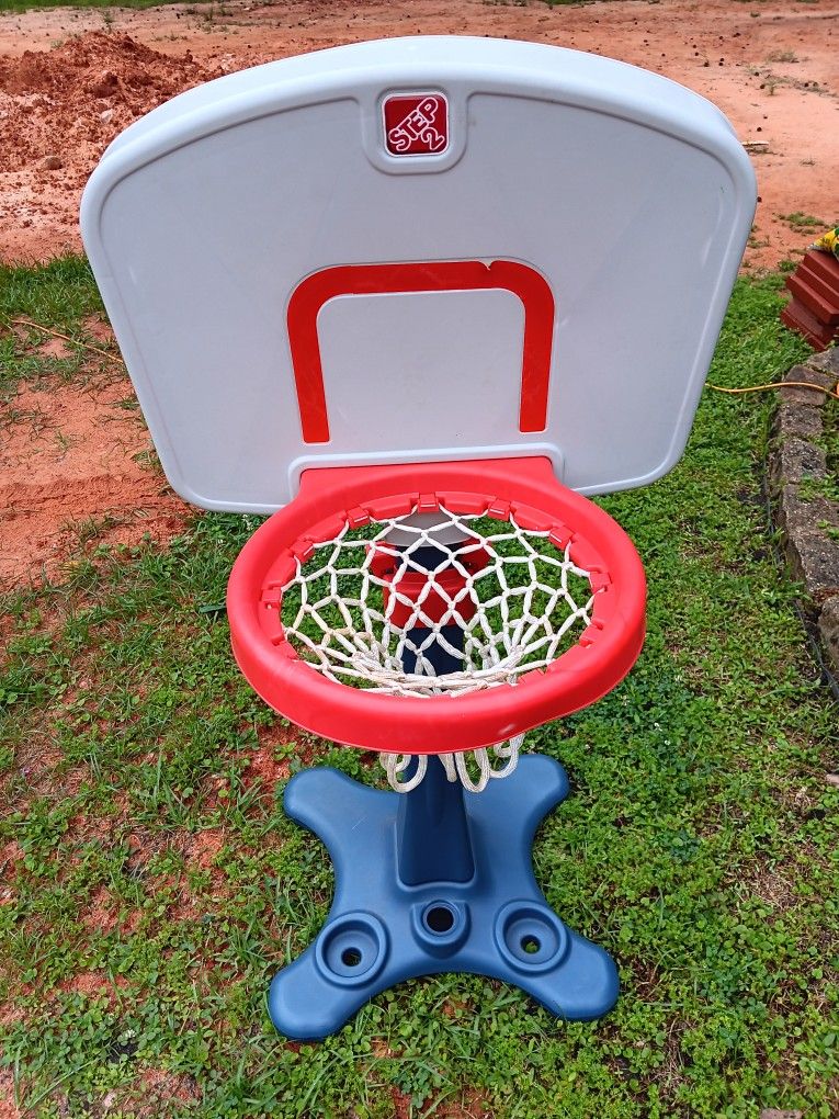 2 Step Basketball Hoop