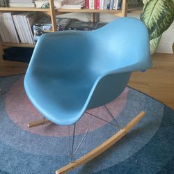 Eames Molded Shell Rocking Chair