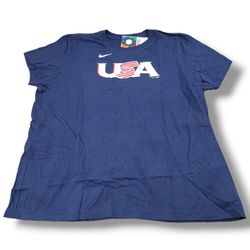 Nike Top Size XXL Mookie Betts USA Baseball 2023 World Baseball Classic T-Shirt Women's Top Graphic Tee Graphic Print T-Shirt Measurements In Descript