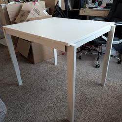 Extendable White Table