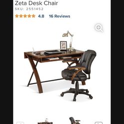 Zeta Desk And Chair - And trundle Daybed