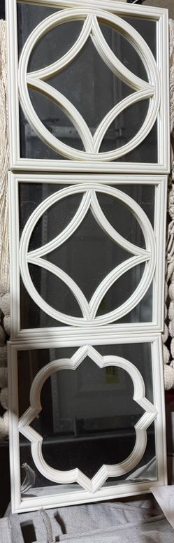 Set Of 3 Decorative Mirror Frames