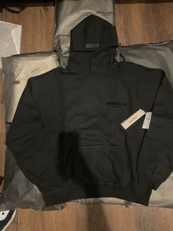 Black Essentials Hoodie