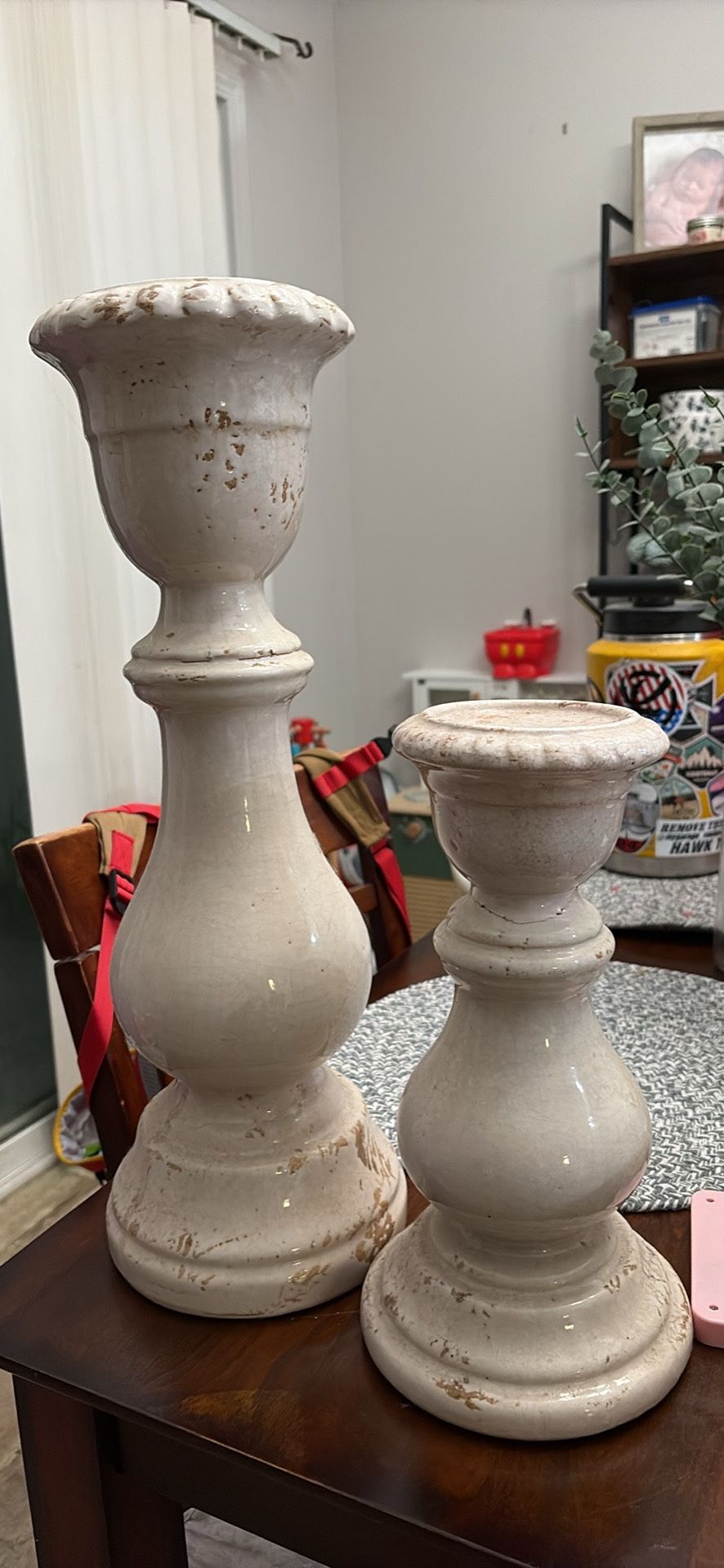 Ceramic Candle Sticks