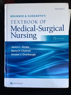 Brunner & Suddarth's Medical-Surgical Nursing Vol. 2, 15th Ed.