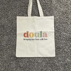 Multi-Coloured Cotton Tote Bag