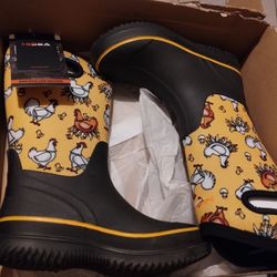 Woman's Work Boots -Mid-Calf Barn Boots 