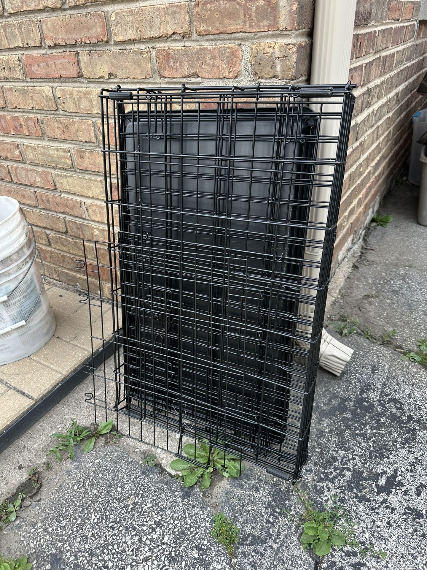 Foldable Metal Dog Crate 